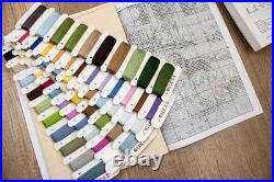 Cross Stitch Kit Gold Cabin by the Lake, B2410