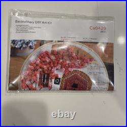 Cross Stitch Kit Lot Of 20 With Hoops