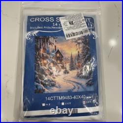 Cross Stitch Kit Lot Of 20 With Hoops