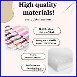 Cross Stitch Kit S New Year, Gold Collection, Counted Cross Stitch Kit for Adu