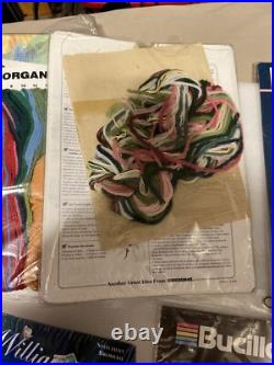 Cross Stitch Lot of 6 Kits NEW! Bucilla Sunset Elsa Williams Lot Bonus