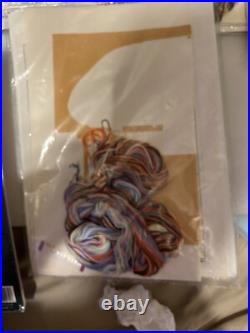 Cross Stitch Lot of 6 Kits NEW! Bucilla Sunset Elsa Williams Lot Bonus
