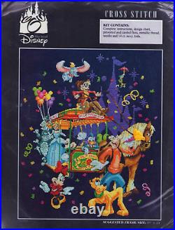 Cross stitch KIT DISNEY Vintage 35th Anniversary Mickey RARE SEALED HTF OOP