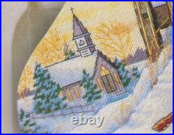 Cross stitch Stocking Kit Dimensions Gold Collection Red Christmas Birds VINTAGE Cross stitch Stocking Kit Dimensions Gold Collection Red Christmas Birds VINTAGE