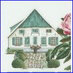 Cross-stitch kit Farmer peonies 448A Thea Gouverneur 16ct Cross-stitch kit Farmer peonies 448A Thea Gouverneur 16ct