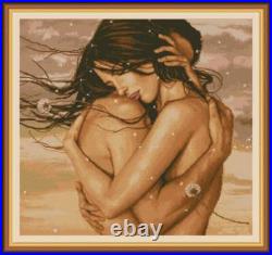 Cross stitch kit I'm with you 35x32cm Aida 18ct embroidery needlepoint kit