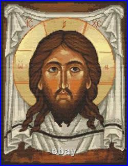 Cross stitch kit Icon of Christ