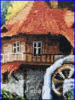 Cross stitch kit Mill in the mountains