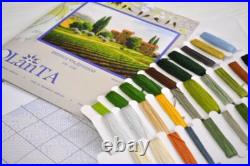Cross stitch kit Still life with anemones 40x31cm Aida 18ct needlepoint kit Cross stitch kit Still life with anemones 40x31cm Aida 18ct needlepoint kit