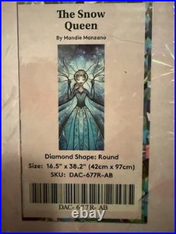 DAC Discontinued Rare The Snow Queen Diamond Art Club painting Mandie Manzano