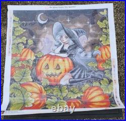DAC Halloween Witch by Rita Konya Aria Square Open Box 3 Missing Stickers