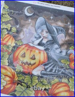 DAC Halloween Witch by Rita Konya Aria Square Open Box 3 Missing Stickers