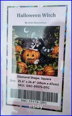 DAC Halloween Witch by Rita Konya Aria Square Open Box 3 Missing Stickers