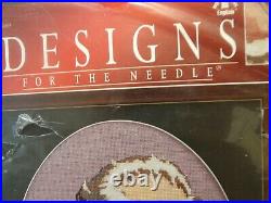 DESIGNS FOR THE NEEDLE Cross Stitch Kit SINCERELY SANTA designer VTG 1987 NEW