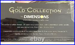 DIMENSIONS GOLD COLLECTION 35211 Peonies & Canterbury Bells CROSS STITCH NEW NIP