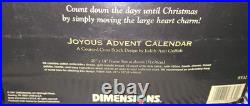 DIMENSIONS GOLD COLLECTION Joyous Advent Calendar 8532 CHRISTMAS X-STITCH KIT