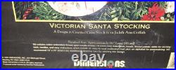 DIMENSIONS GOLD COLLECTION Victorian Santa Stocking 8479 CHRISTMAS X-STITCH KIT