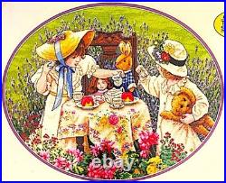 DIMENSIONS Gold Collection AFTERNOON TEA Counted Cross Stitch Kit RARE made USA
