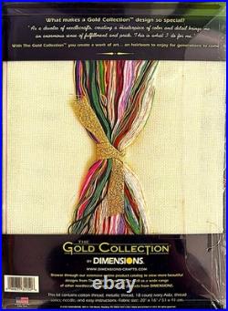 DIMENSIONS Gold Collection AFTERNOON TEA Counted Cross Stitch Kit RARE made USA