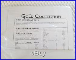 DIMENSIONS Gold Collection COUNTED CROSS STITCH KIT CHRISTMAS COVE Free Ship