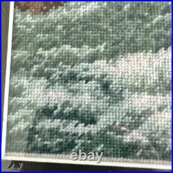 DIMENSIONS Gold Collection Eagle's Majesty Counted Cross Stitch Finished framed