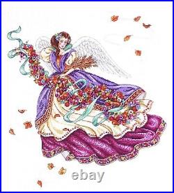 DIMENSIONS Gold Collection Harvest Angel Counted Cross Stitch Kit VERY RARE