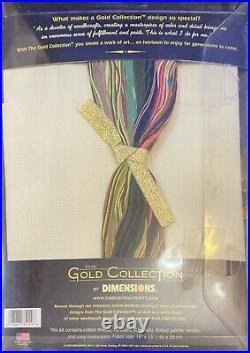 DIMENSIONS Gold Collection Precious in His Sight Rare Counted Cross Stitch Kit