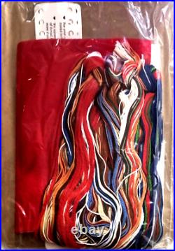 DIMENSIONS Gold Collection SANTA'S WILDLIFE STOCKING Counted Cross Stitch Kit