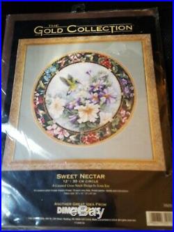DIMENSIONS Gold Collection SWEET NECTAR Cross stitch Kit sealed in pack 1999