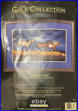DIMENSIONS Gold Collection Thunder Ridge Vintage Counted Cross Stitch Kit
