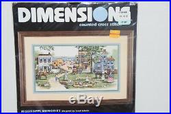 DIMENSIONS MISSISSIPPI MEMORIES Counted Cross Stitch Kit #3860 SEALED NEW
