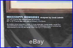 DIMENSIONS MISSISSIPPI MEMORIES Counted Cross Stitch Kit #3860 SEALED NEW