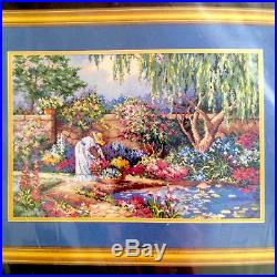 DIMENSIONS The Gold Collection Cross Stitch An Enchanted Garden 3780 New Sealed