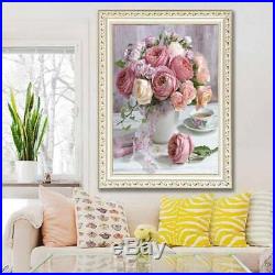 DIY 5D Diamond Painting Kit Embroidery Crafts Art Decor flowers Mural Craft Cool
