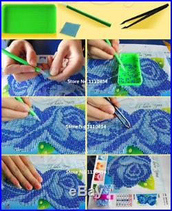 DIY 5D Full Diamond Painting Kits Embroidery Mosaic Pachira Macrocarpa Home Deco