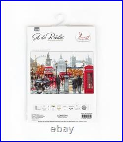DIY Cross Stitch Kit London, B2376, Counted Cross Stitch kit for Adults, Em