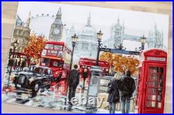 DIY Cross Stitch Kit London, B2376, Counted Cross Stitch kit for Adults, Em