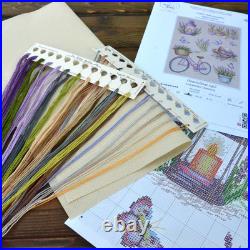 DIY Cross-Stitch Kit embroidery set Craft gift needlework art DMC Floss, 25 x 37