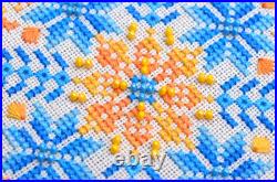 DIY Cross-Stitch Kit embroidery set Craft gift needlework art Preciosa Beads DMC