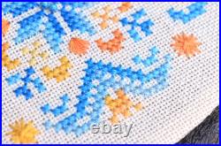 DIY Cross-Stitch Kit embroidery set Craft gift needlework art Preciosa Beads DMC
