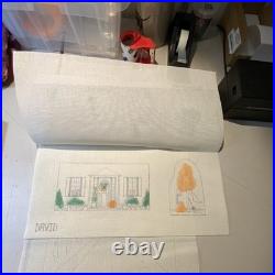 David McCaskill House of the Four Seasons 3D needlepoint Kit Fabric/Thread guide