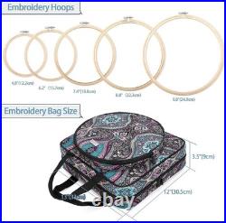 Deluxe Embroidery Kit with Cross Stitch Supplies