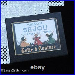 Deluxe French Sajou Sewing Kit Needlework, Cross Stitch, Embroidery