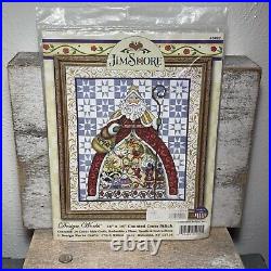 Design Works Jim Shore Counted Cross Stitch Kit #5992 SANTA CLAUS 14 x 16 New