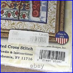 Design Works Jim Shore Counted Cross Stitch Kit #5992 SANTA CLAUS 14 x 16 New