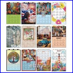 Design WorksT 2027 Sequin Calendars Set with Free Thimble Felt & Sequin Kit