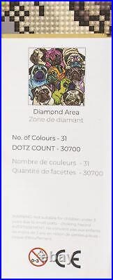 Diamond Dotz Diamond Embroidery Facet Art Kit 18.9X14.17-World Of Pugs