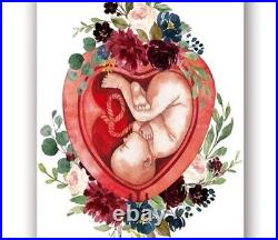 Diamond Painting DIY Baby In The Womb Lovely Design Embroidery House Decorations
