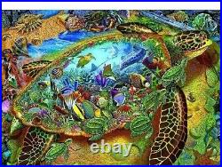 Diamond Painting Sea Turtles And Fish Design Embroidery House Display Decoration