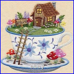 Diamond Painting Small House In The Cup Cute Design Embroidery House Wall Decors